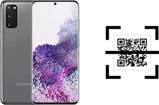 Comment lire les codes QR sur un Samsung Galaxy S20 ?