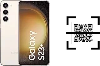 Comment lire les codes QR sur un Samsung Galaxy S23+ ?