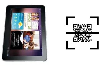 Comment lire les codes QR sur un Samsung Galaxy Tab 10.1 P7510 ?