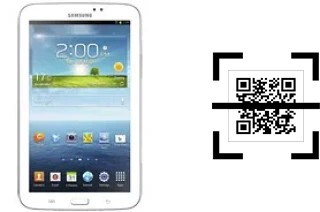 Comment lire les codes QR sur un Samsung Galaxy Tab 3 7.0 WiFi ?