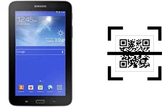 Comment lire les codes QR sur un Samsung Galaxy Tab 3 Lite 7.0 3G ?