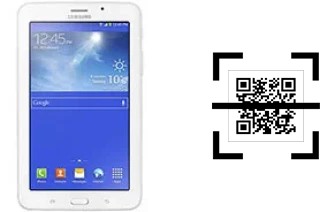 Comment lire les codes QR sur un Samsung Galaxy Tab 3 V ?