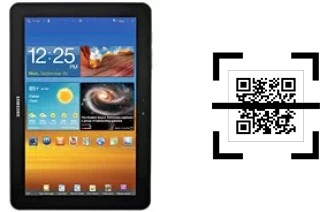 Comment lire les codes QR sur un Samsung Galaxy Tab 8.9 P7310 ?