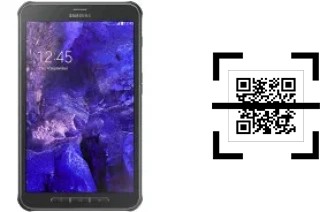 Comment lire les codes QR sur un Samsung Galaxy Tab Active LTE ?