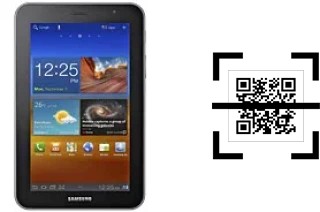 Comment lire les codes QR sur un Samsung P6200 Galaxy Tab 7.0 Plus ?