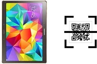 Comment lire les codes QR sur un Samsung Galaxy Tab S 10.5 LTE ?