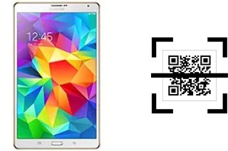 Comment lire les codes QR sur un Samsung Galaxy Tab S 8.4 LTE ?