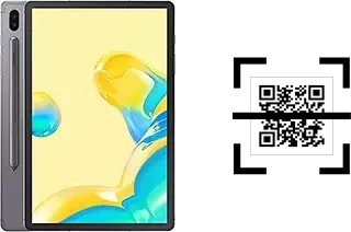 Comment lire les codes QR sur un Samsung Galaxy Tab S6 5G ?