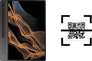 Comment lire les codes QR sur un Samsung Galaxy Tab S8 Ultra ?