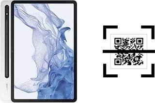 Comment lire les codes QR sur un Samsung Galaxy Tab S8 ?