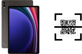 Comment lire les codes QR sur un Samsung Galaxy Tab S9+ ?