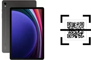 Comment lire les codes QR sur un Samsung Galaxy Tab S9 ?