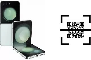 Comment lire les codes QR sur un Samsung Galaxy Z Flip5 ?