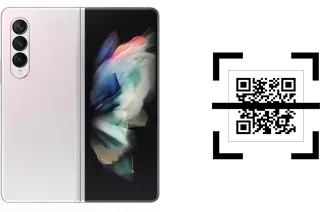 Comment lire les codes QR sur un Samsung Galaxy Z Fold3 5G ?