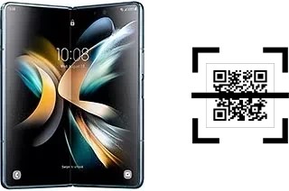 Comment lire les codes QR sur un Samsung Galaxy Z Fold4 ?