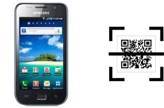 Comment lire les codes QR sur un Samsung I9003 Galaxy SL ?