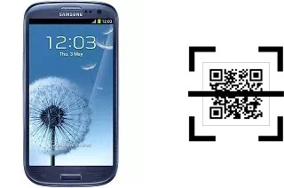 Comment lire les codes QR sur un Samsung I9305 Galaxy S III ?