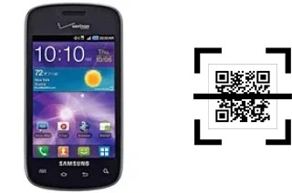 Comment lire les codes QR sur un Samsung I110 Illusion ?