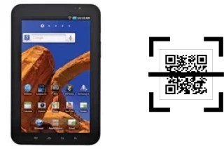 Comment lire les codes QR sur un Samsung P1010 Galaxy Tab Wi-Fi ?