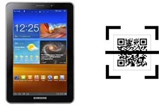 Comment lire les codes QR sur un Samsung P6810 Galaxy Tab 7.7 ?