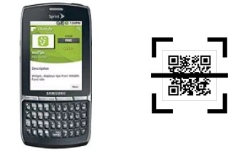 Comment lire les codes QR sur un Samsung M580 Replenish ?