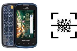 Comment lire les codes QR sur un Samsung R730 Transfix ?