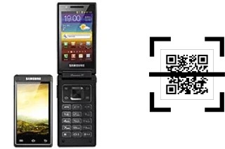 Comment lire les codes QR sur un Samsung W999 ?