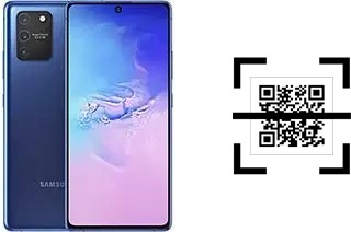 Comment lire les codes QR sur un Samsung Galaxy S10 Lite ?