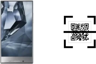 Comment lire les codes QR sur un Sharp Aquos Crystal X ?