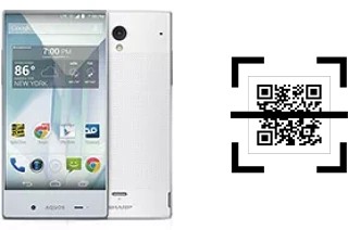 Comment lire les codes QR sur un Sharp Aquos Crystal ?