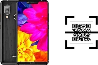 Comment lire les codes QR sur un Sharp Aquos D10 ?