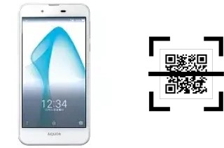 Comment lire les codes QR sur un Sharp Aquos L ?