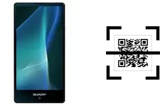 Comment lire les codes QR sur un Sharp Aquos Mini SH-M03 ?