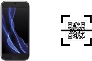 Comment lire les codes QR sur un Sharp Aquos R ?