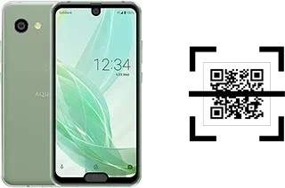 Comment lire les codes QR sur un Sharp Aquos R2 compact ?