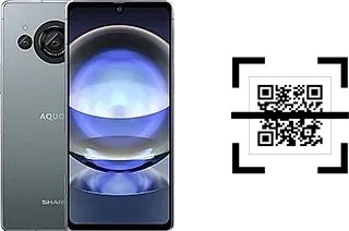 Comment lire les codes QR sur un Sharp Aquos R8s ?