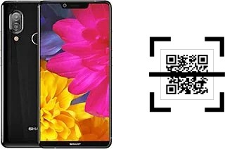 Comment lire les codes QR sur un Sharp Aquos S3 High ?