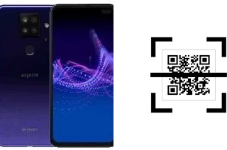 Comment lire les codes QR sur un Sharp Aquos Sense4 Plus ?