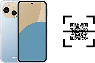 Comment lire les codes QR sur un Sharp Aquos sense9 ?