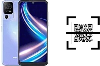 Comment lire les codes QR sur un Sharp Aquos V7 Plus ?