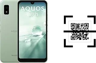 Comment lire les codes QR sur un Sharp Aquos wish ?