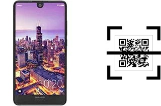 Comment lire les codes QR sur un Sharp Aquos C10 ?