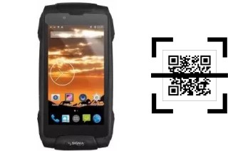 Comment lire les codes QR sur un Sigma_mobile Sigma mobile X-treme PQ25 ?