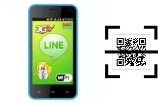 Comment lire les codes QR sur un SKG AD-558 ?