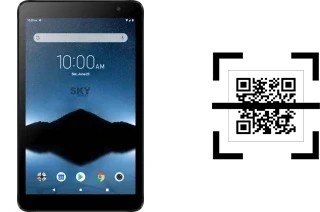 Comment lire les codes QR sur un Sky-Devices Elite Octa ?