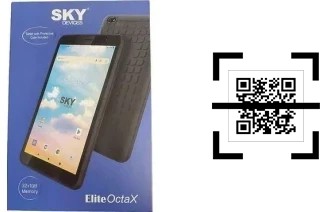 Comment lire les codes QR sur un Sky-Devices Elite OctaX ?