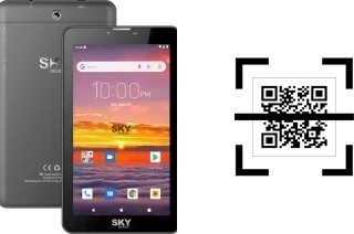 Comment lire les codes QR sur un Sky-Devices Platinum A7 ?