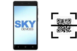 Comment lire les codes QR sur un Sky-Devices Sky Elite 5-0P ?