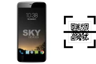 Comment lire les codes QR sur un Sky-Devices Sky Elite 5-5L Plus ?