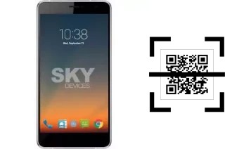 Comment lire les codes QR sur un Sky-Devices Sky Elite 6-0L Plus ?